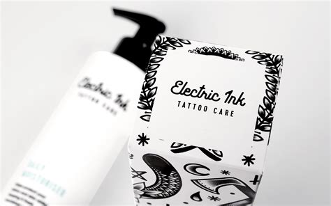 electric ink tattoo care gift box|half permanent tattoo gift card.